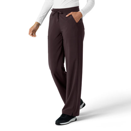 Force Cross-Flex C53310 Women's Boot Cut Scrub Pants Dark Sepia