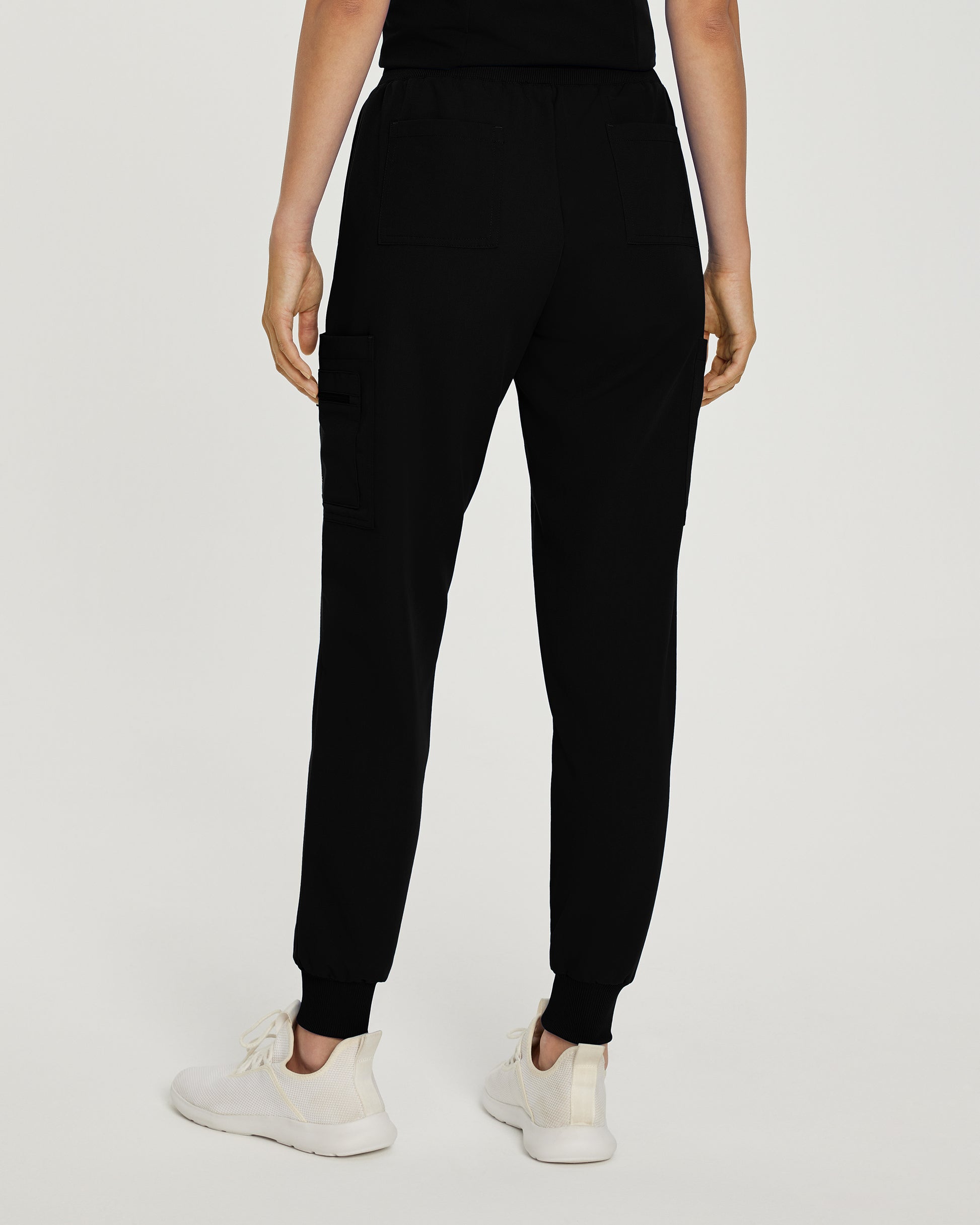 V-Tess 380 Women's Jogger Scrub Pants Black Image