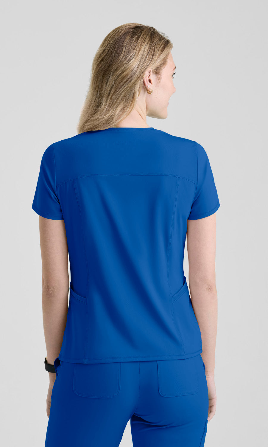 Grey's Anatomy Knits GRST336 Swift Top New Royal - back