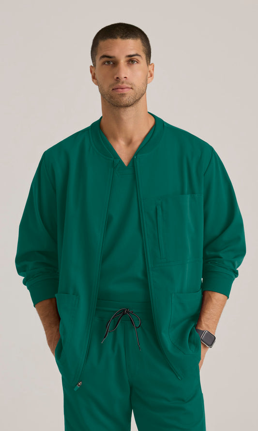 Grey's Anatomy Stretch GRSW871 React Warmup Hunter Green