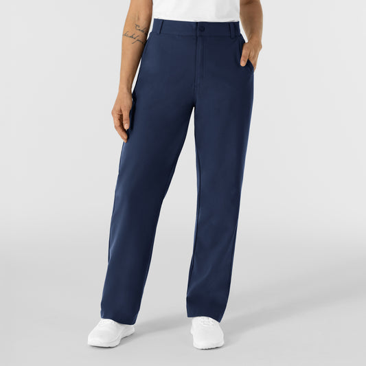 NURTUR 5480 Women’s Scrub Chino Pants Navy