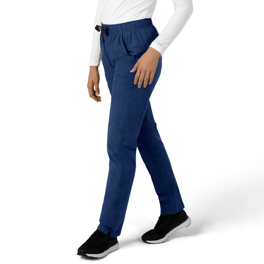 Force Essentials C51213 Straight Leg Scrub Pants Navy Model Image Right Side | Carhartt