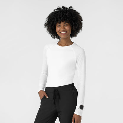Layers 2149 Women's Engineered Underscrub Tee White