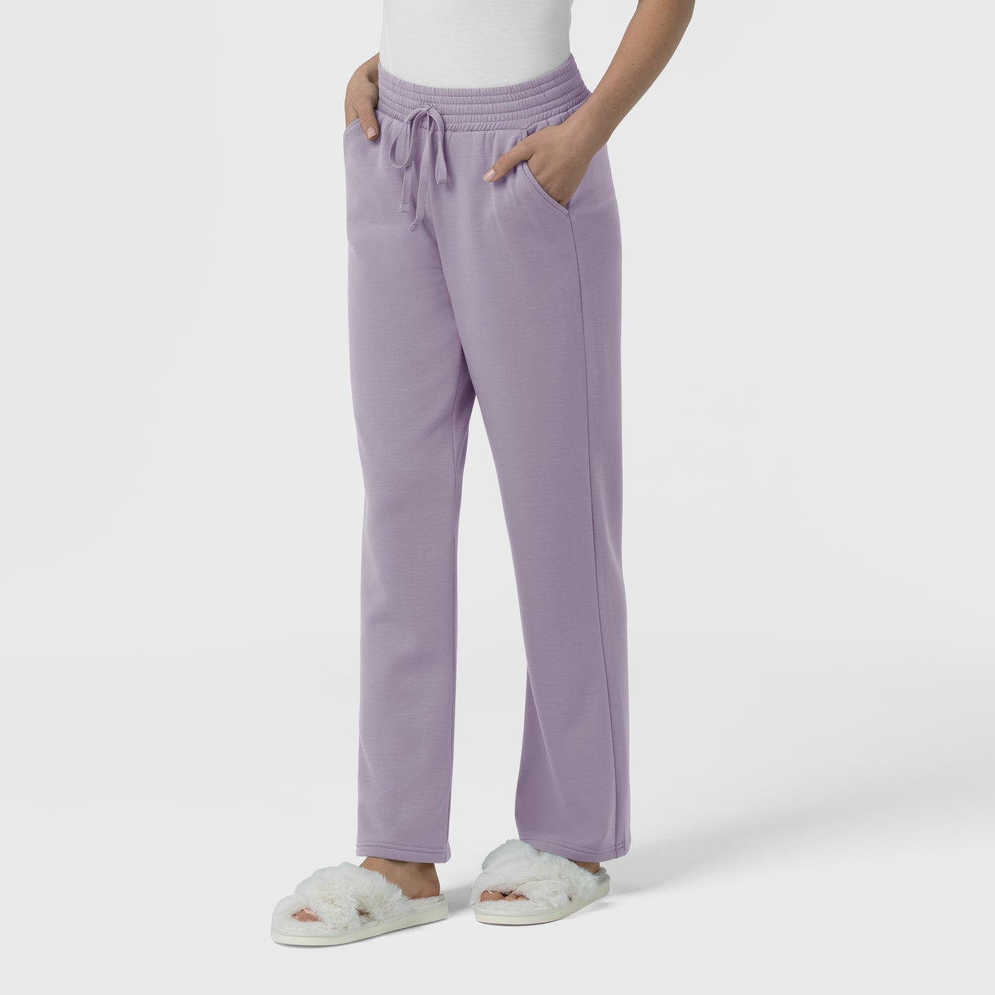 Unwind & Lounge 5189 Women's Wide Leg Pants Wisteria