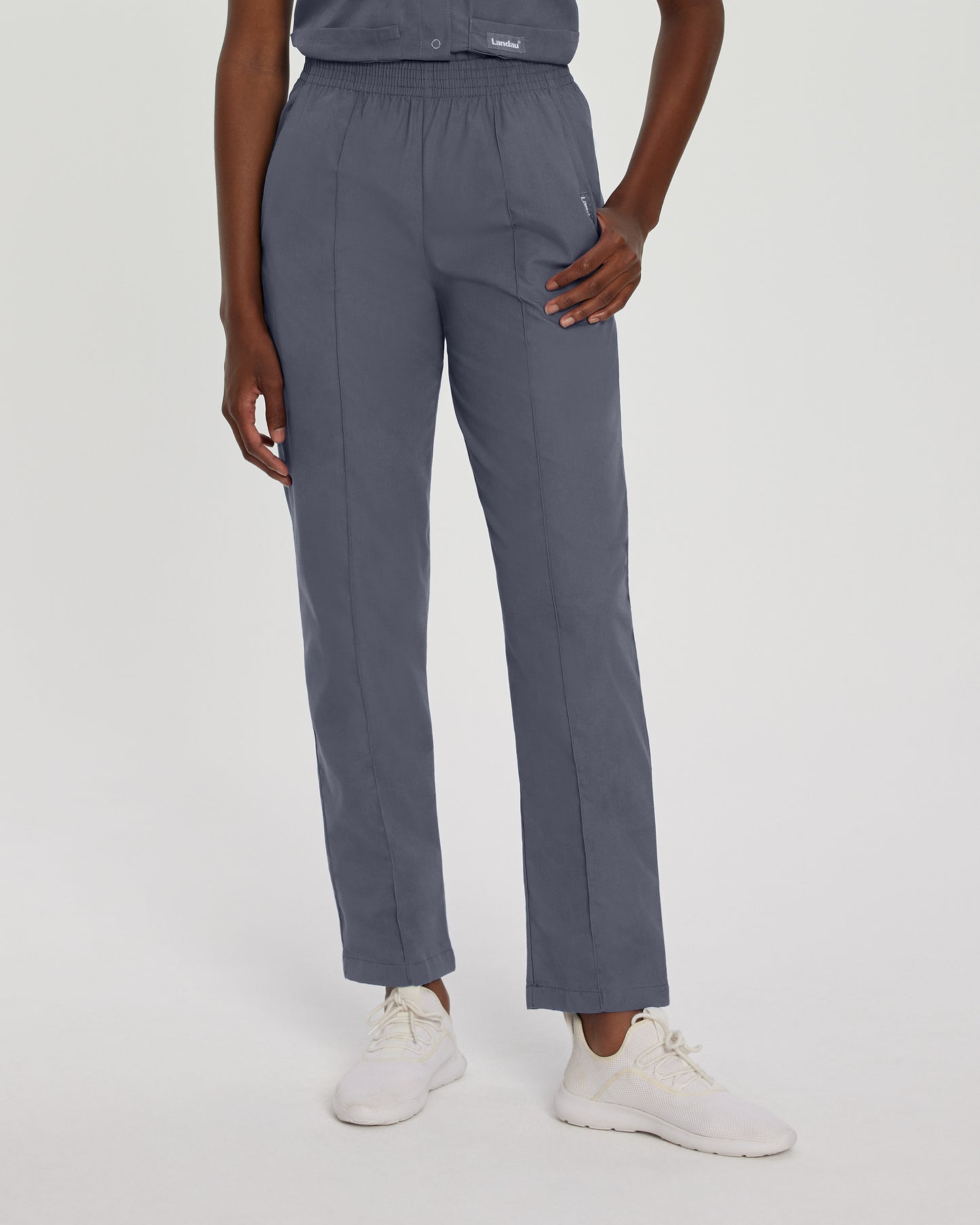 Essentials 8320 Women's Scrub Pants Steel Grey Image