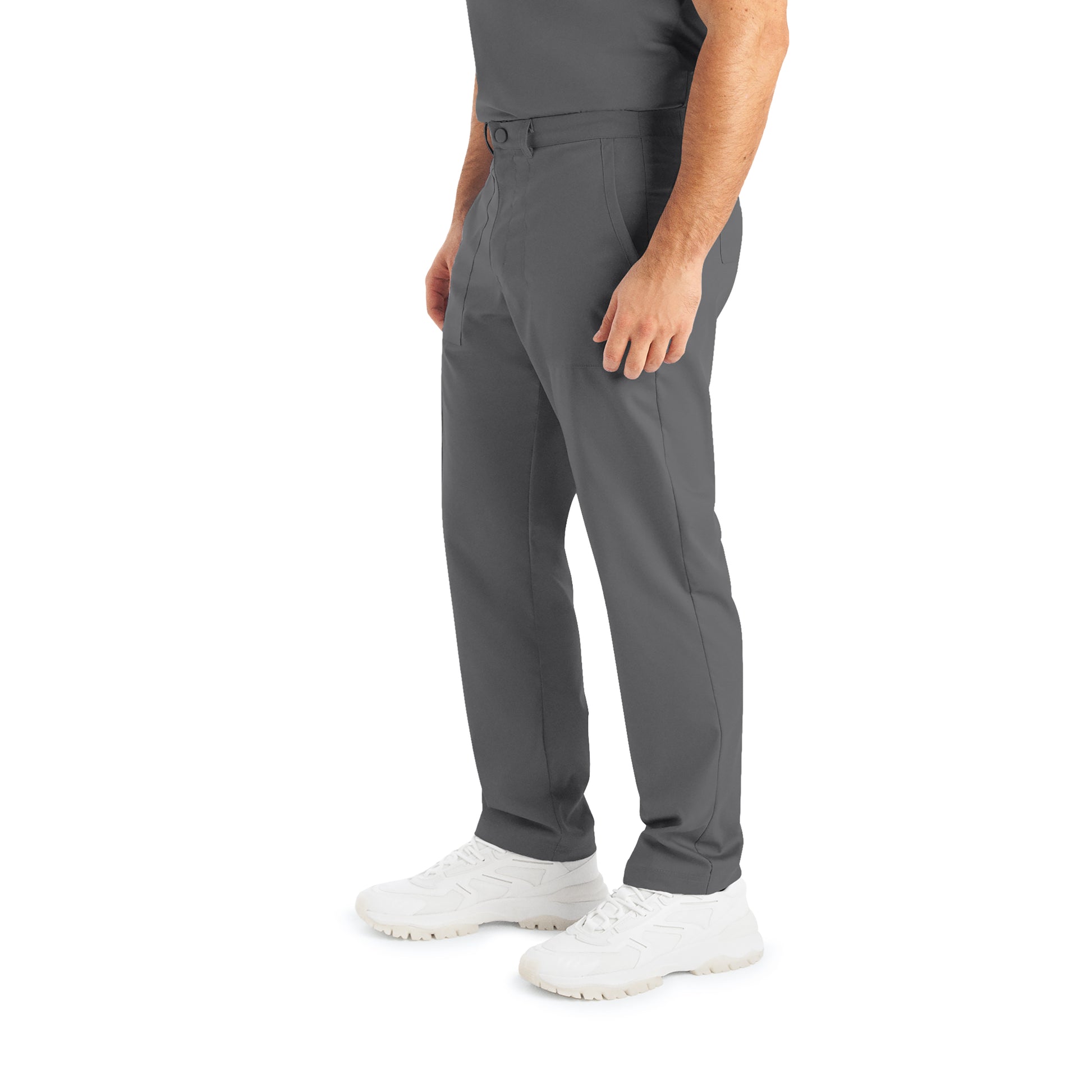 ProFlex LB408 Men's Cargo Scrub Pants Steel Image