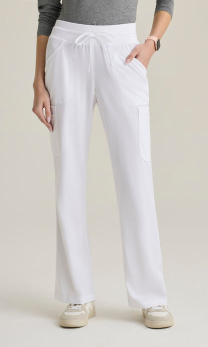Grey's Anatomy Stretch GRSP722 Kristi Pant White - front