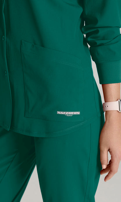 Skechers SK401 Stability Scrub Jacket Hunter Green