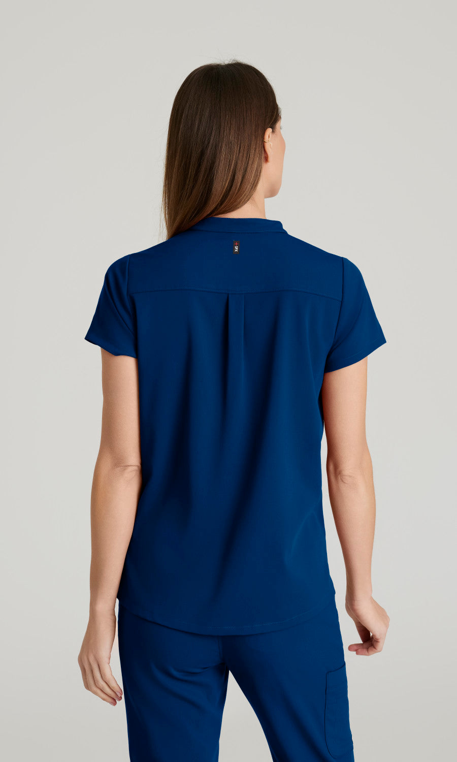 Grey's Anatomy Stretch GRST230 Avery Scrub Top Indigo