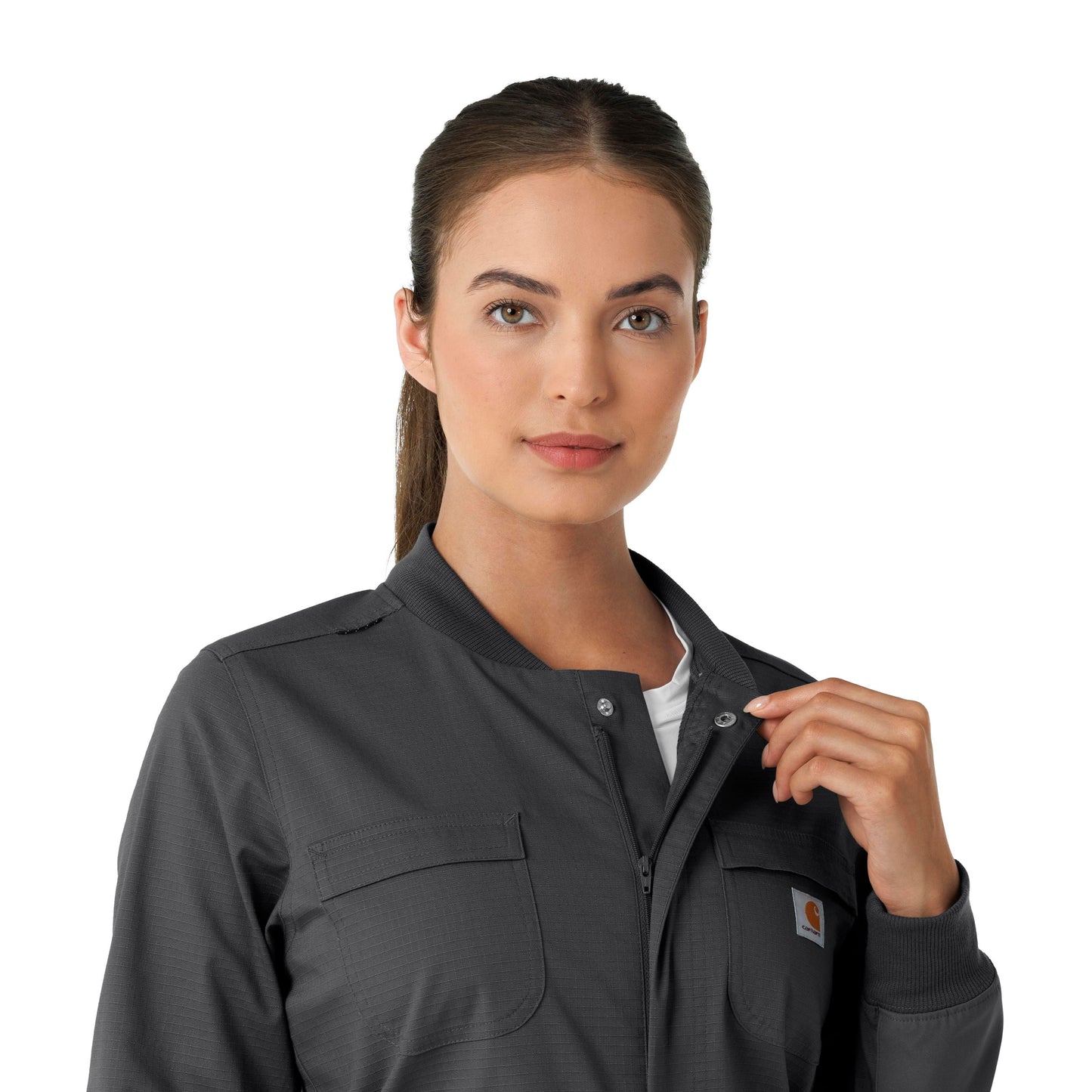 Rugged Flex C21418 Women's Ripstop Coverall Pewter
