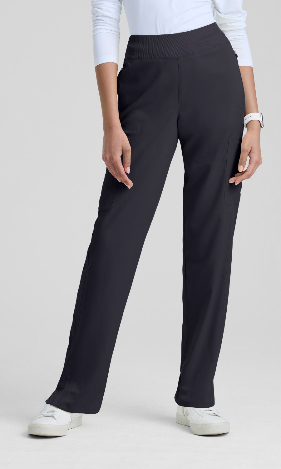 Grey's Anatomy Stretch GRSP758 Irene Pant Steel - front