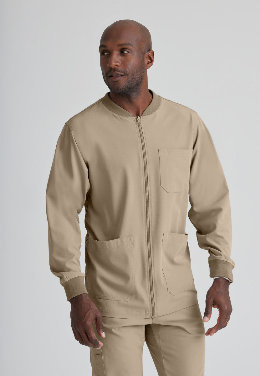 Skechers SK0408 Structure Scrub Jacket New Khaki