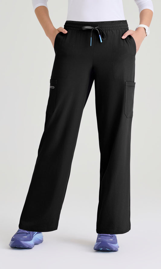 Skechers SKP734 Women's Honor Pant in Black by Barco Model Image Front
