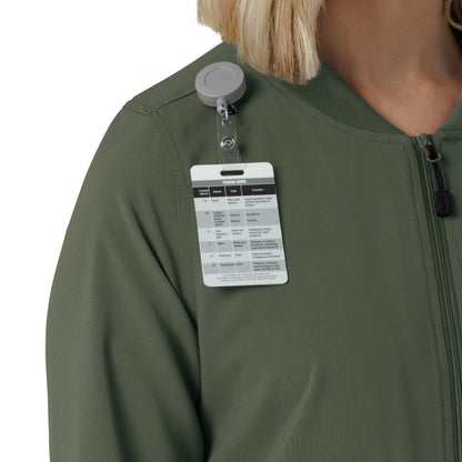 Force Cross-Flex C82410 Women's Lightweight Scrub Jacket Olive
