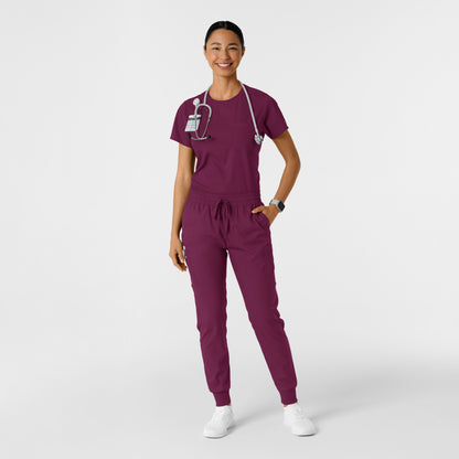 Boundless 6451 Women's Classic Tee Wine