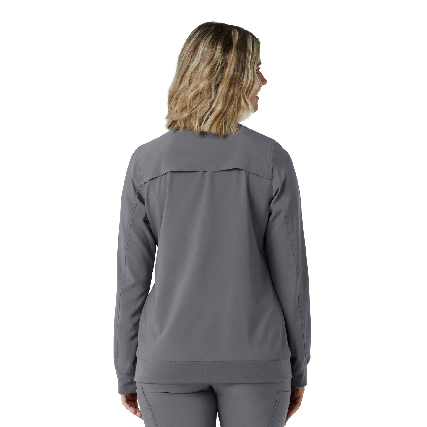 Force Cross-Flex C82410 Women's Lightweight Scrub Jacket Pewter