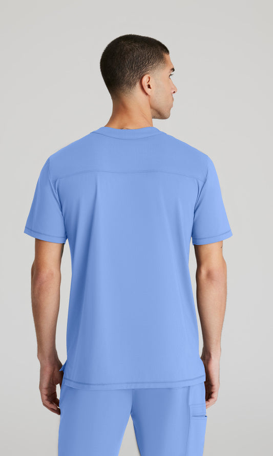 Skechers Slip-Ins Knits SKT229 Flex Knit Scrub Top Ciel Blue