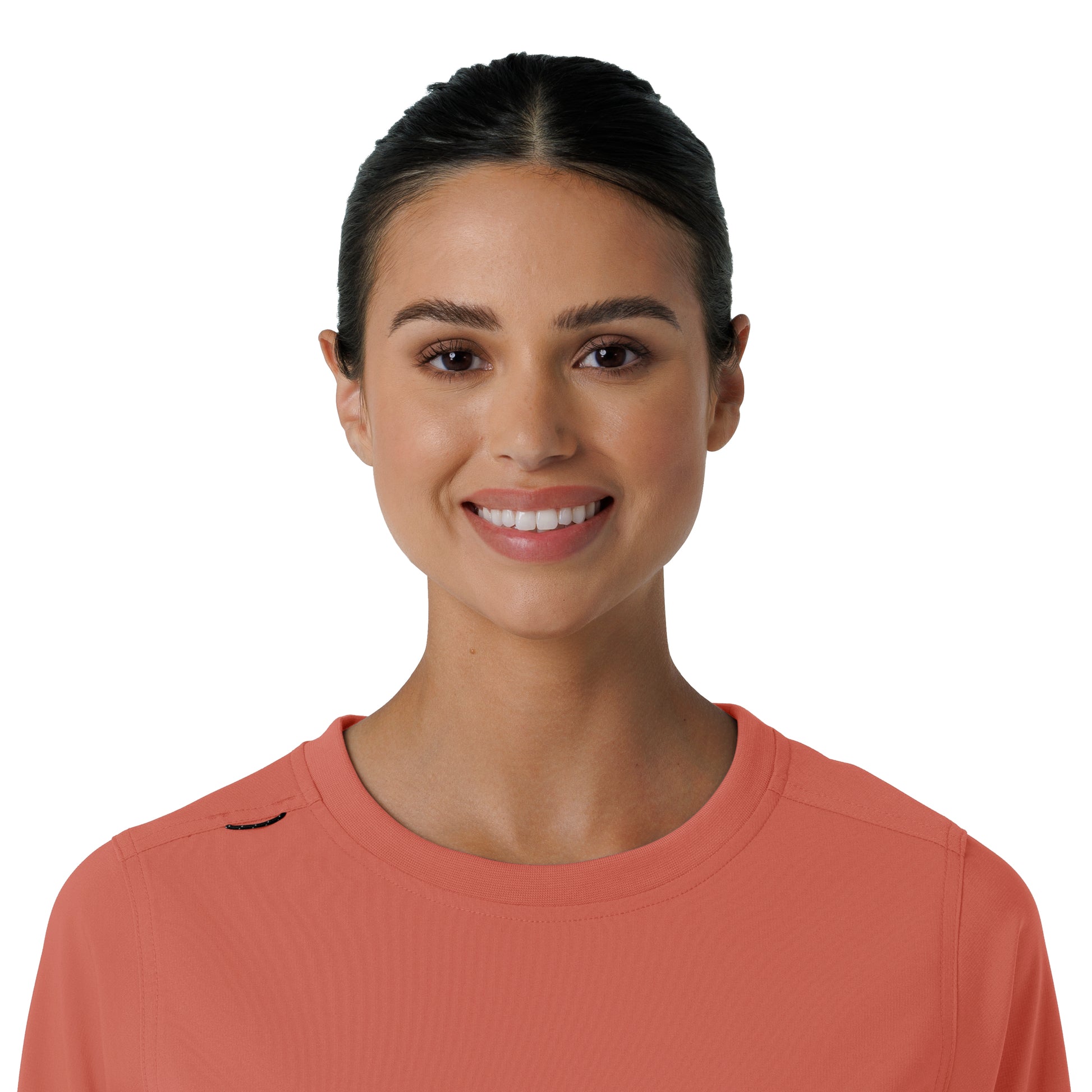 Force Cross-Flex C13610 Women's Crew Neck Long Sleeve Scrub Top Dusty Cedar