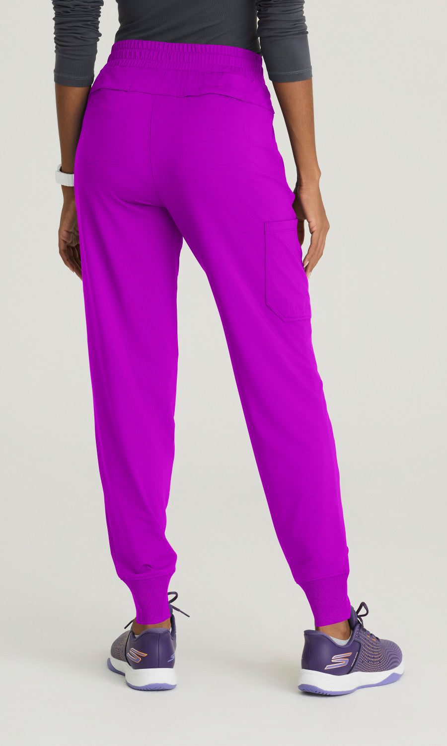 Skechers Slip-ins SKP669 Pace Knit Jogger Violet Burst - back