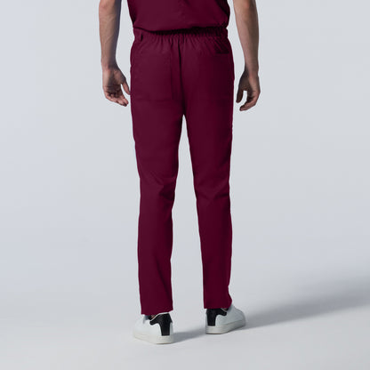 ProFlex LB408 Men's Cargo Scrub Pants Wine Image