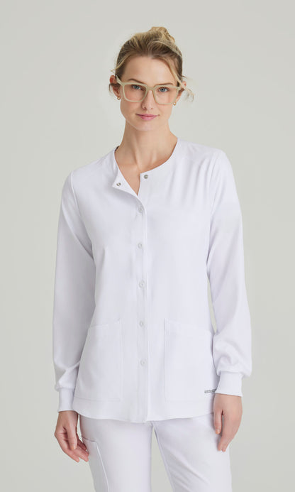 Skechers SK401 Stability Scrub Jacket White