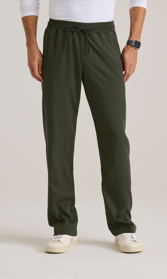 Grey's Anatomy Stretch GRSP617 Hudson Scrub Pants Olive