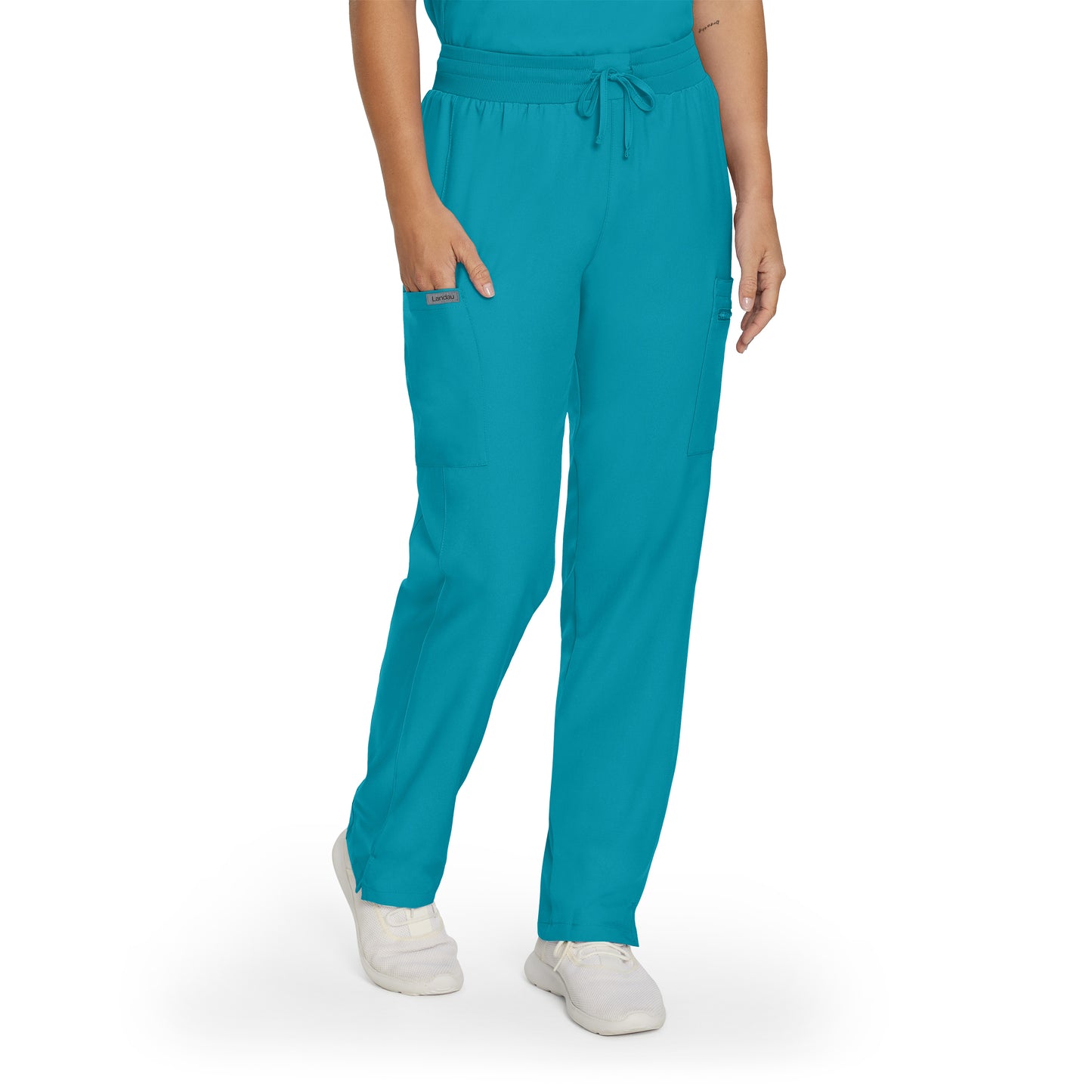 Forward LB400 Women's Cargo Scrub Pants Teal Image