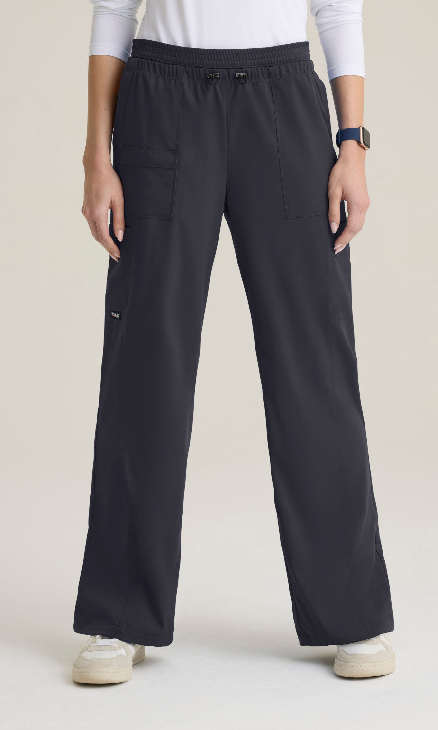 Grey's Anatomy Stretch GRSP747 Nina Pant Steel - front