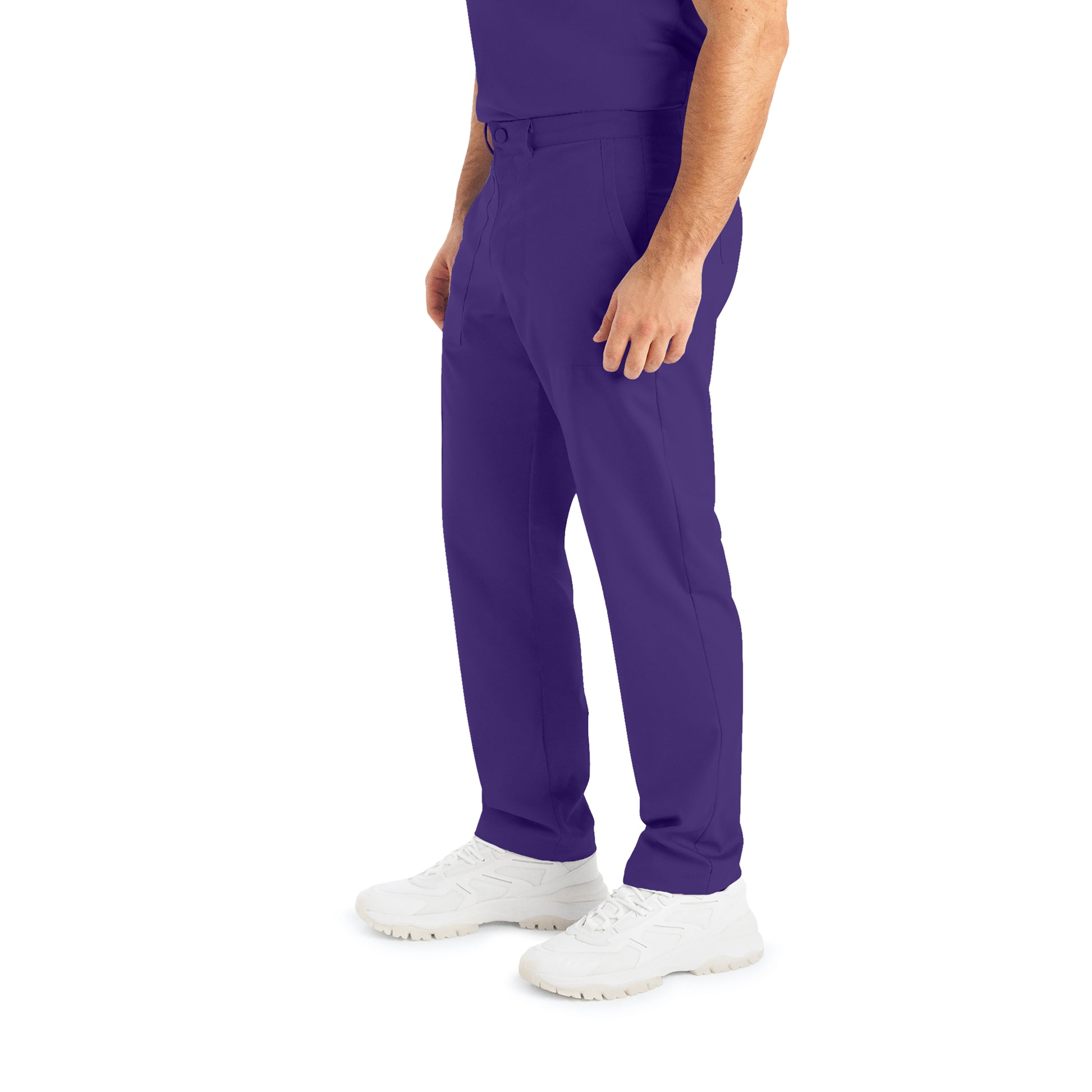 ProFlex LB408 Men's Cargo Scrub Pants Grape Image