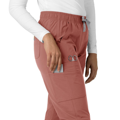 Force Essentials C51213 Straight Leg Scrub Pants Wildrose Model Image Alternate | Carhartt