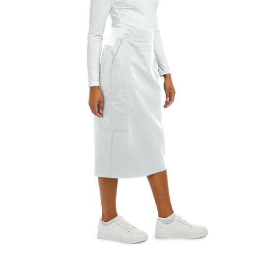 ProFlex LK600 Women's Scrub Skirt White Image