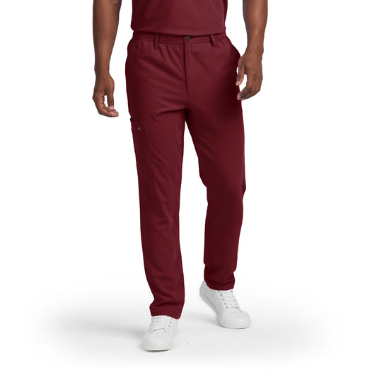 CRFT WB418 Men's Cargo Scrub Pants Wine Image