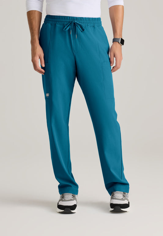 Skechers SKP688 Horizon Scrub Pants Bahama Model Image Front | Barco