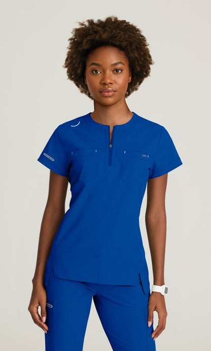 Skechers Ripstop SKT284 Trek Tuck-In Top New Royal - front