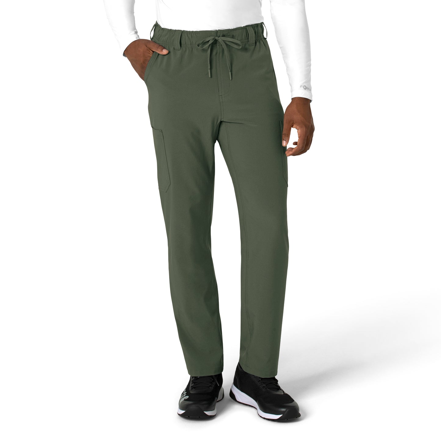 Force Cross-Flex C56410 Men's Straight Leg Scrub Pants Olive