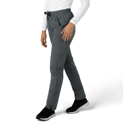 Force Essentials C51213 Straight Leg Scrub Pants Pewter Model Image Right Side | Carhartt