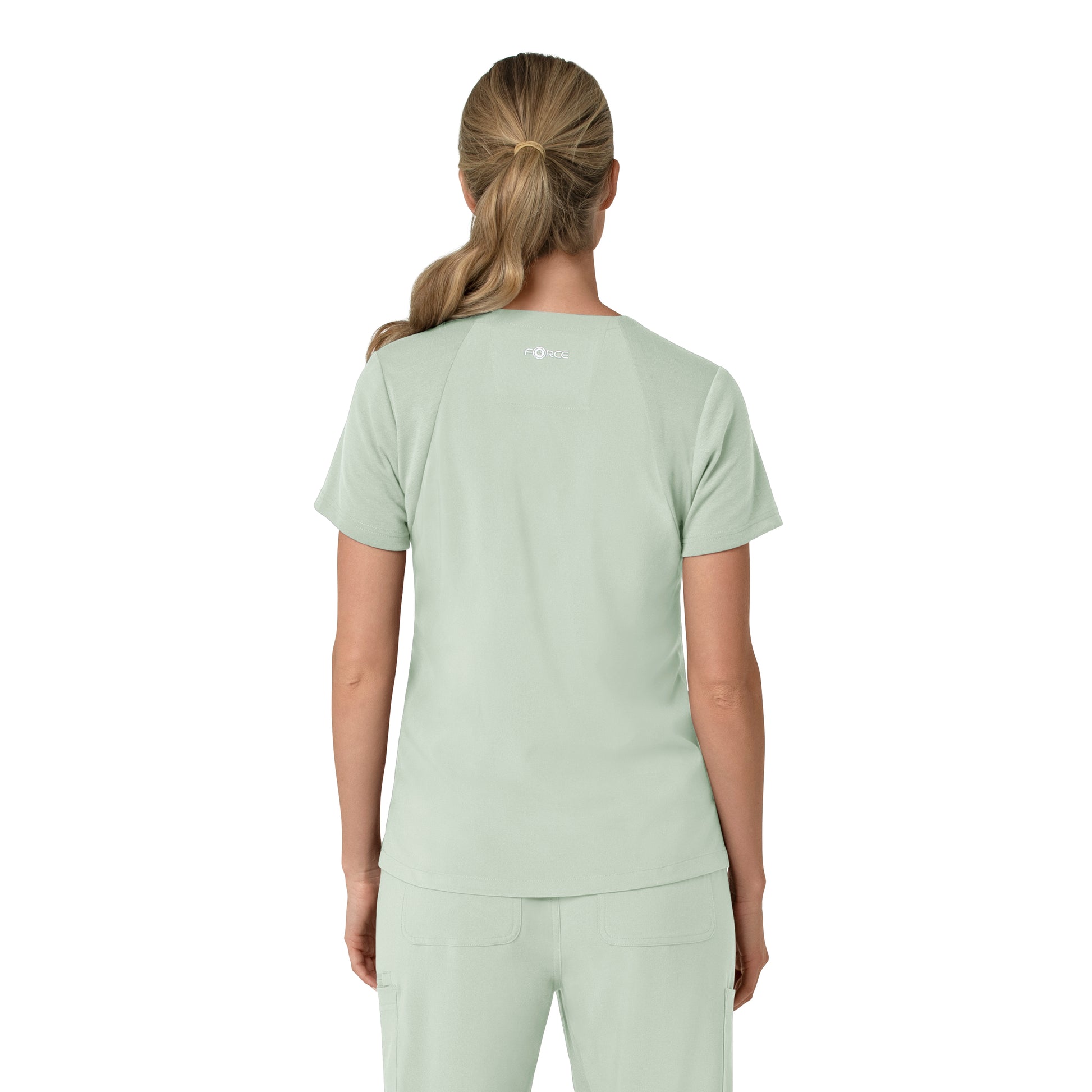Force Cross-Flex C13210 Women's Flex Panel V-Neck Scrub Top Big Sky