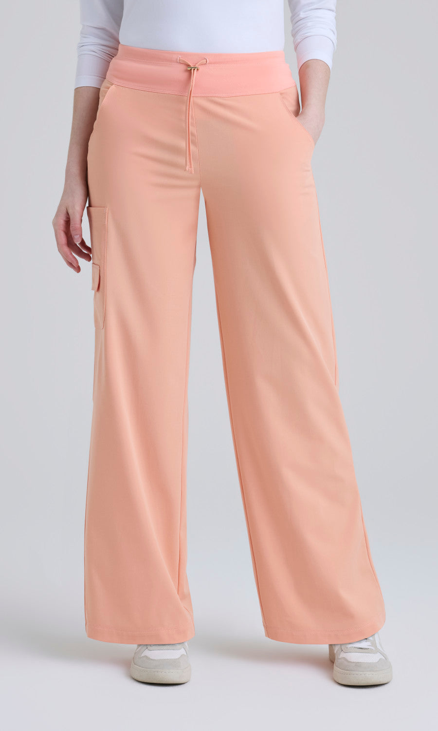 Grey's Anatomy Cultivate GRGP741 Aria Pant Melon Kiss - front