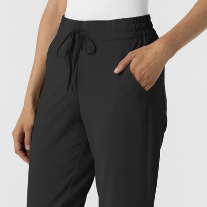 RENEW 5934 Jogger Scrub Pants Black Model Image Alternate | Wink