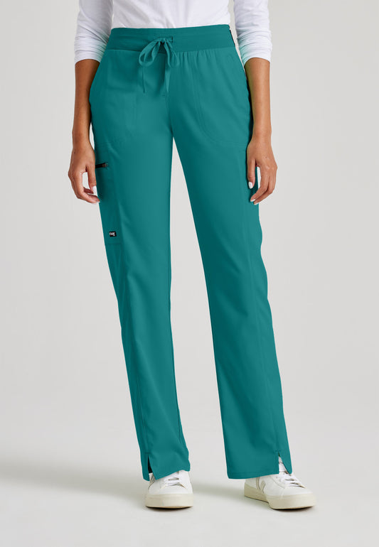 Greys Anatomy Stretch GRSP500 Kim Scrub Pants Teal