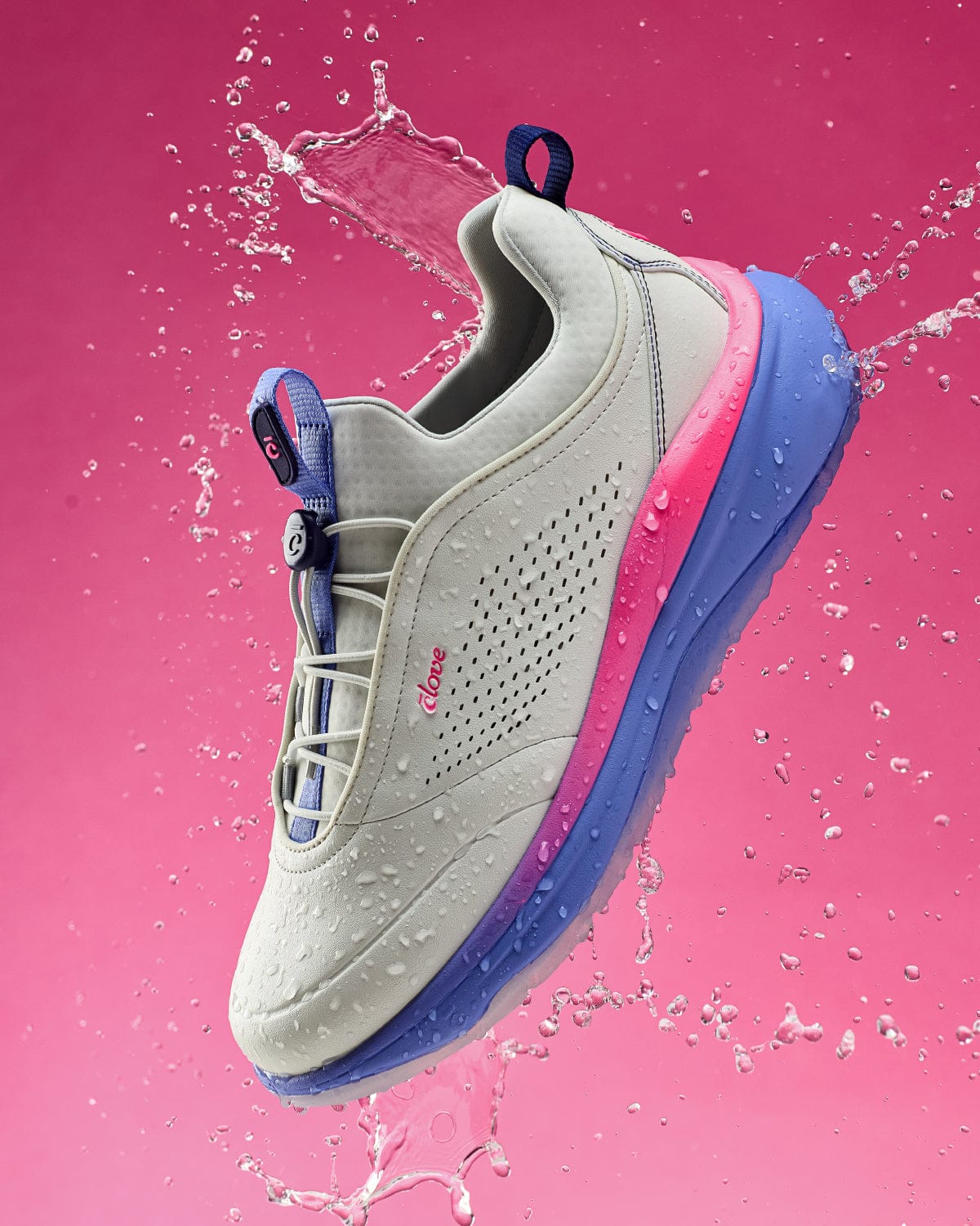 Women's Prima Shoes Bright Grey / Periwinkle / Pink