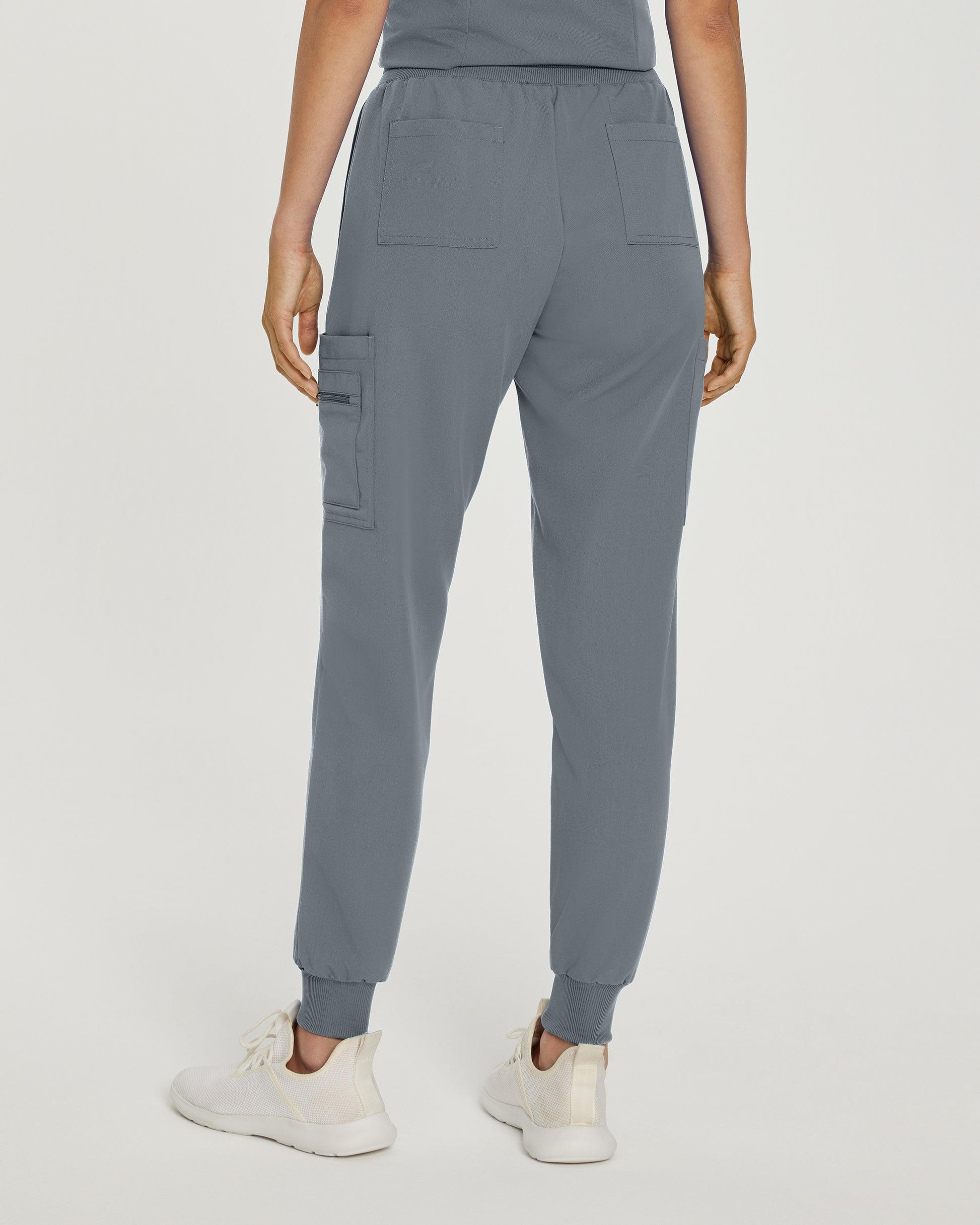 V-Tess 380 Women's Jogger Scrub Pants Taylor Grey Image