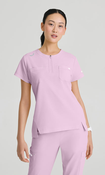 Skechers Ripstop SKT284 Trek Tuck-In Top Desert Rose - front