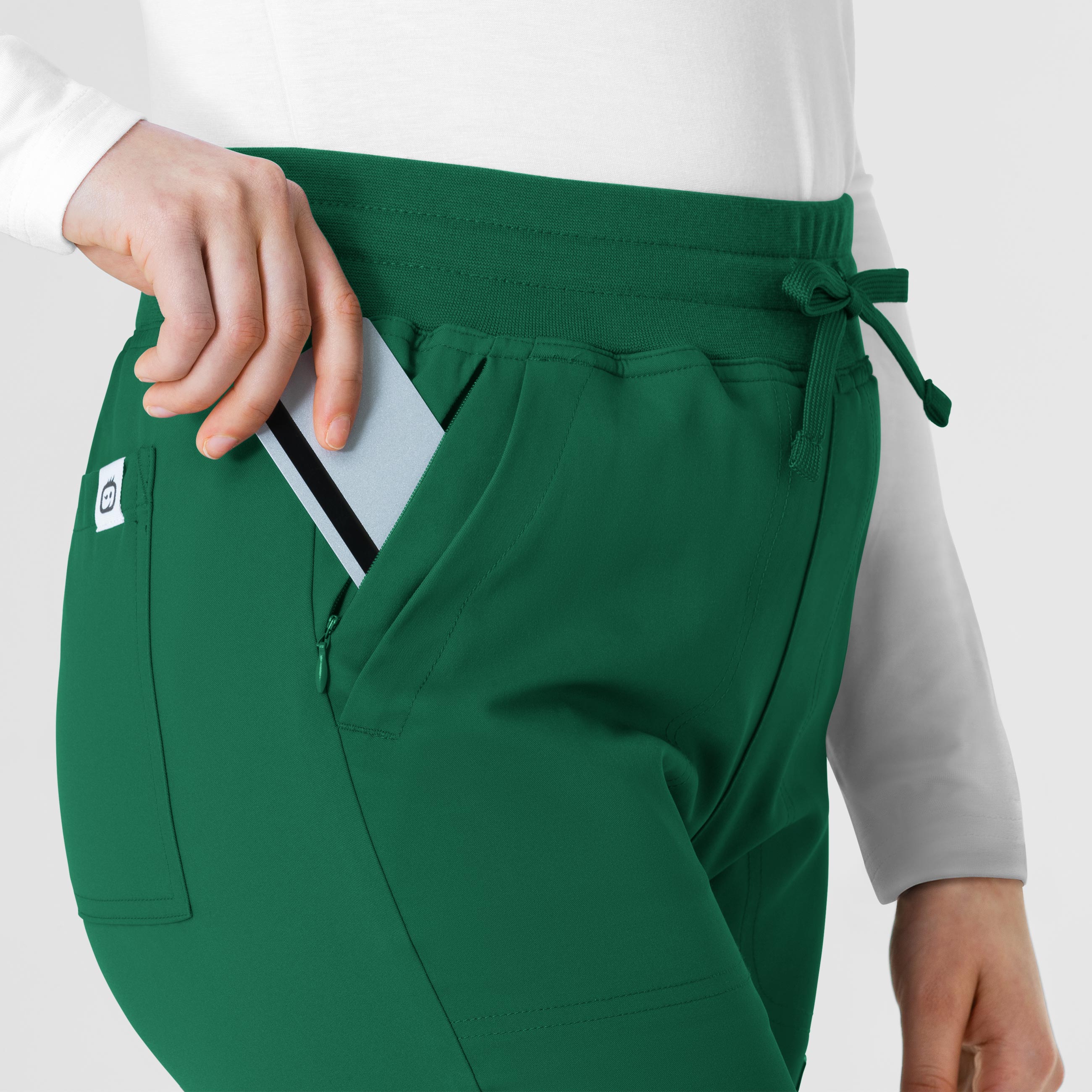 Wink Thrive 5222 Cargo Straight Slim Leg Scrub Pants Hunter – Med