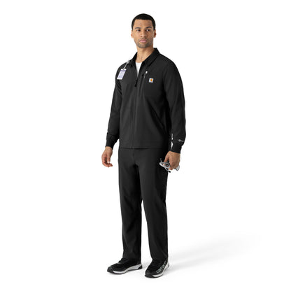 Force Cross-Flex C86310 Men's Lightweight Scrub Jacket Black
