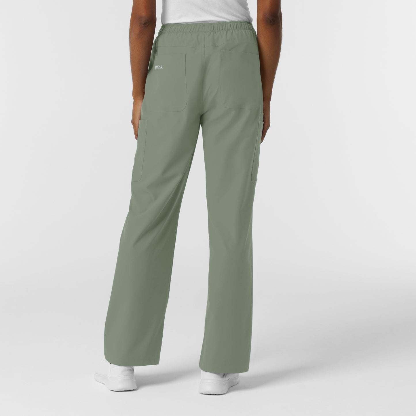 NURTUR 5180 Women's Straight Leg Cargo Scrub Pants Sage