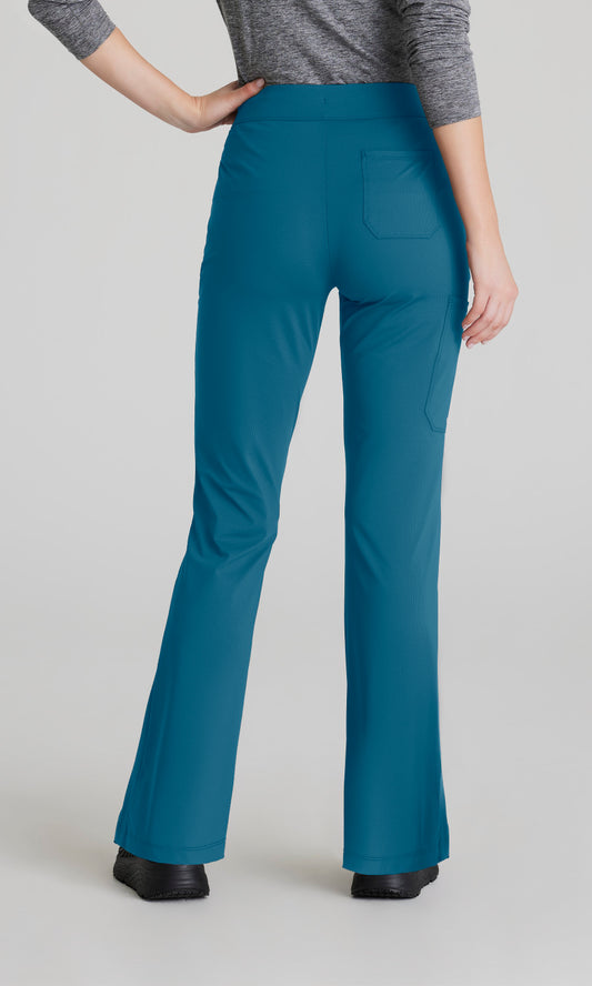 Skechers Slip-Ins Knits SKP656 Glide Knit Flare Scrub Pants Bahama