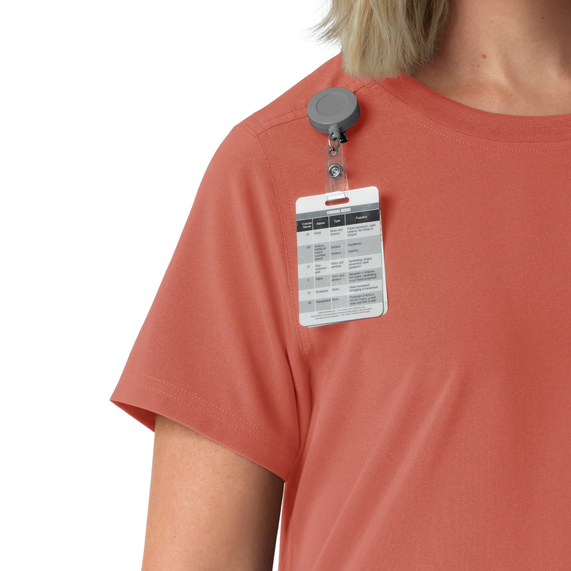 Force Cross-Flex C13510 Women's Crew Neck Scrub Top Dusty Cedar