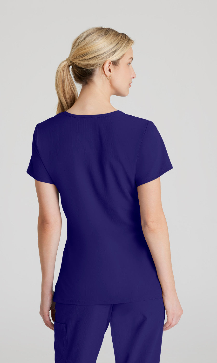 Skechers SK102 Reliance Scrub Top New Grape