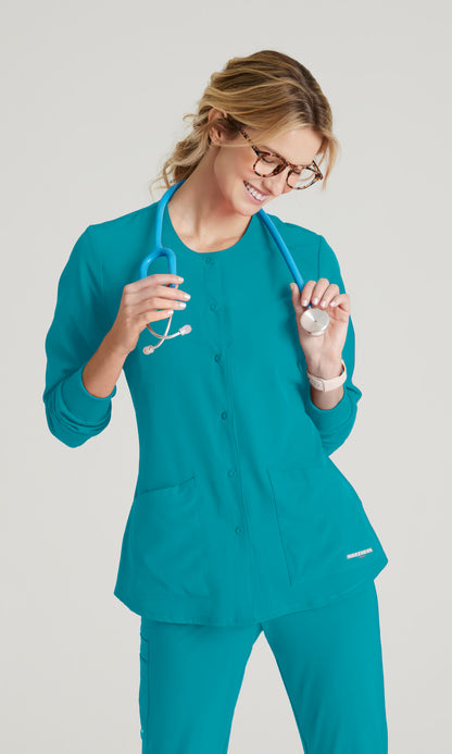 Skechers SK401 Stability Scrub Jacket Teal